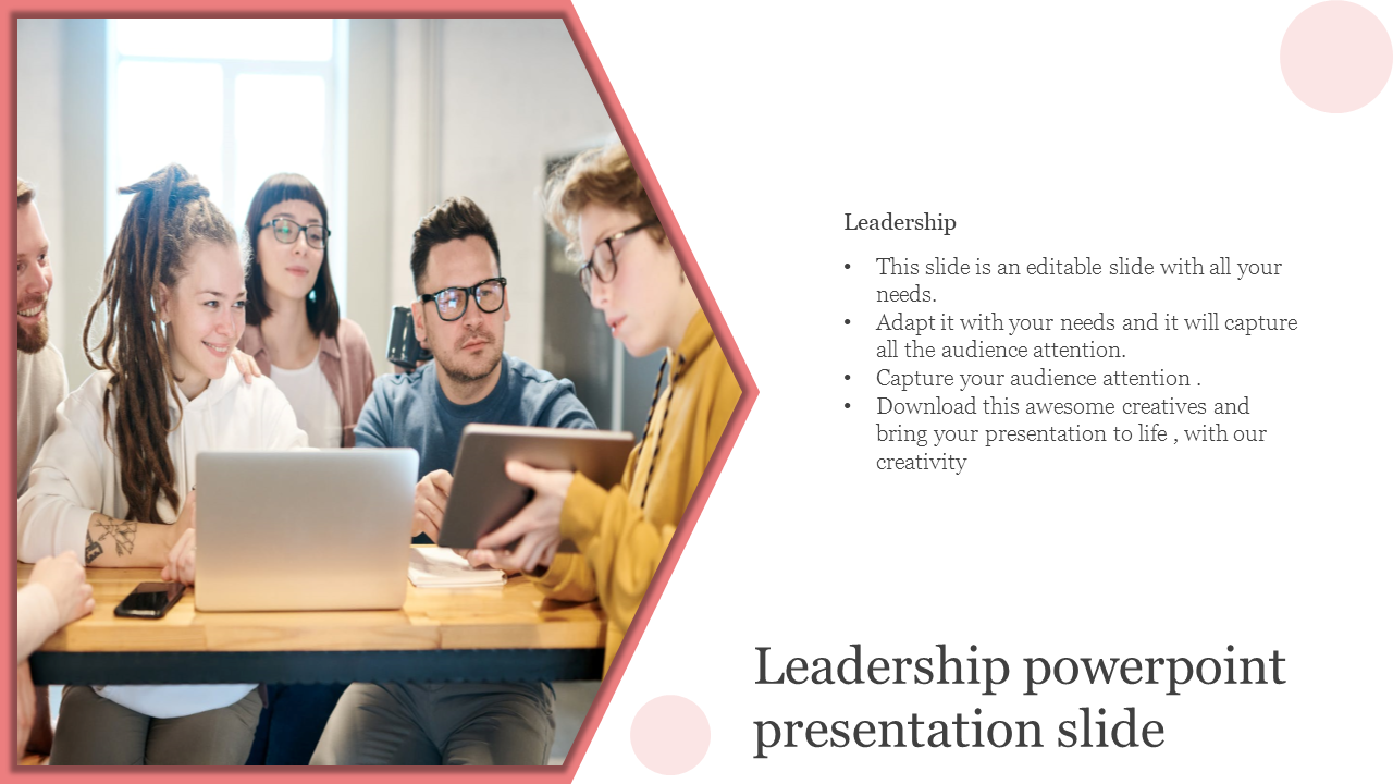 Attractive  Leadership PowerPoint Presentation Template